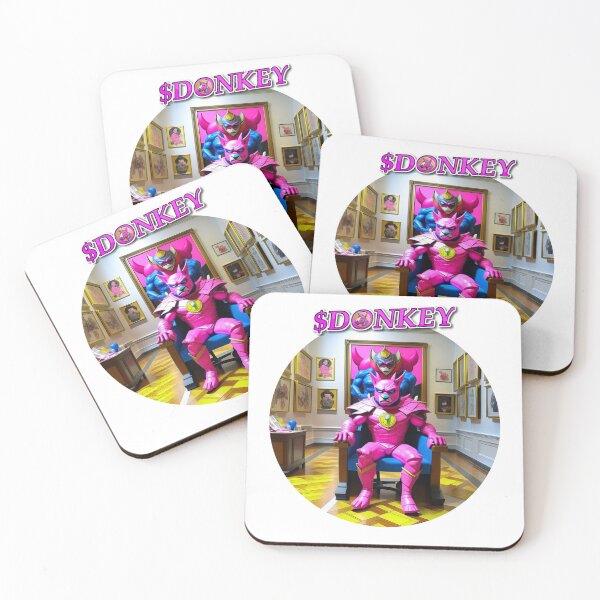 Item preview, PINK DONKEY_D50 designed and sold by DONKYCOIN.