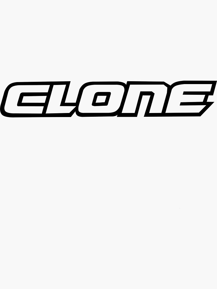 "AcceleRacers Clone Logo" Sticker for Sale by ValkenVugen | Redbubble