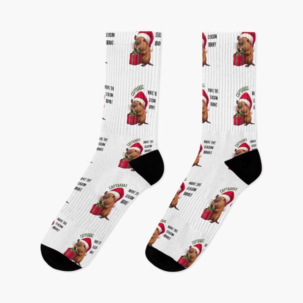 Item preview, Festive Capybara Christmas | Funny Holiday Art for a Cheerful Season designed and sold by MiszungART.