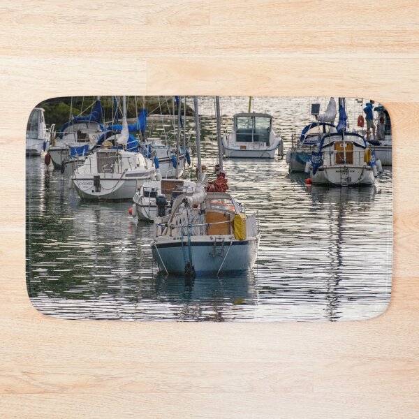 Item preview, Boats moored in Watermouth harbour designed and sold by yackers1.