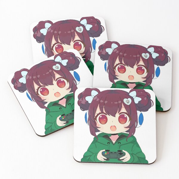 Item preview, Chibi Gamer Girl - Adorable Anime Vibes designed and sold by s2.fruit.