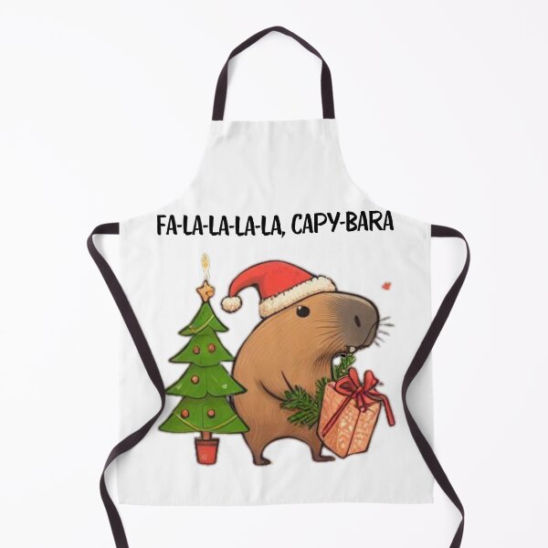 Item preview, Festive Capybara Christmas | Funny Holiday Art for a Cheerful Season designed and sold by MiszungART.