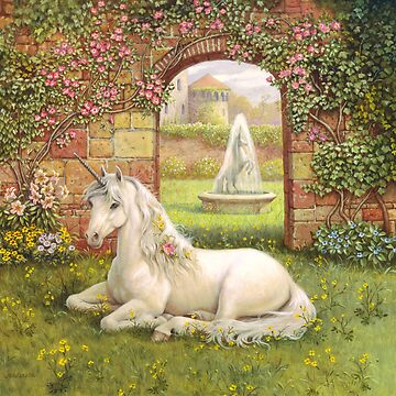 Artwork thumbnail, Unicorn Garden by RuthSanderson