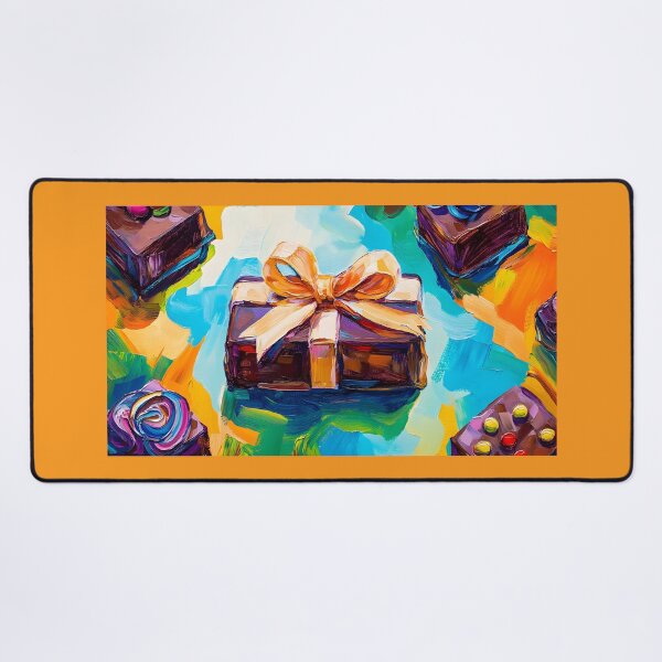 Item preview, Merry Christmas: Intricate Chocolate Gift Boxes - Bold Ribbons and Swirling Celebration designed and sold by OlfactoART Studio.