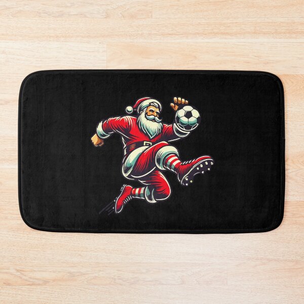 Item preview, Christmas Football Santa Kicker designed and sold by LuminOrb.