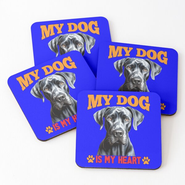 Item preview, Great Dane Dog Pet Owner Design My Dog Is My Heart Dog Owner designed and sold by fantasticdesign.
