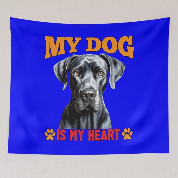 Item preview, Great Dane Dog Pet Owner Design My Dog Is My Heart Dog Owner designed and sold by fantasticdesign.
