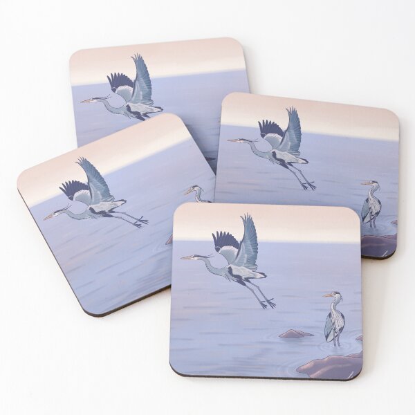 Item preview, Herons by the Shore designed and sold by isabelcoxon.