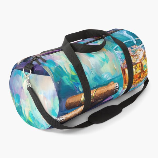 Item preview, Whiskey and Cigars - Bold Brushstrokes, Vibrant Energy, and Luxurious Indulgence Generative AI designed and sold by OlfactoART Studio.