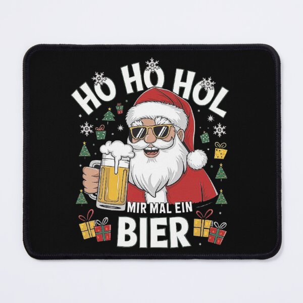 Item preview, Santa with Beer: Funny Christmas Design for Beer Lovers designed and sold by love3617.