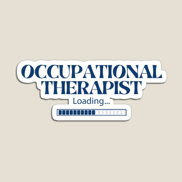 Item preview, Occupational Therapist Loading Sticker designed and sold by amandanj56.