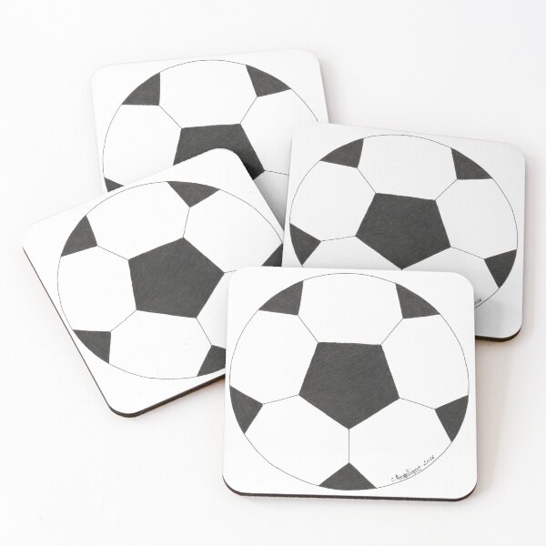 Item preview, The black and white soccer ball designed and sold by nounouangelique.