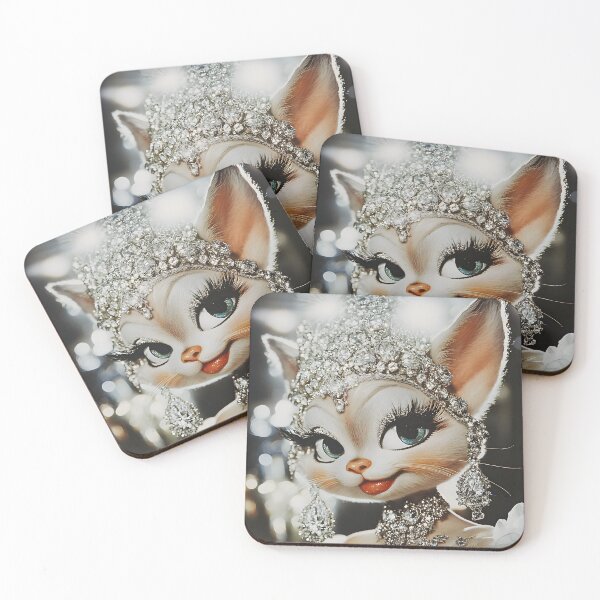 Item preview, Diamond-Crowned Feline Majesty designed and sold by AI-Only Creations.