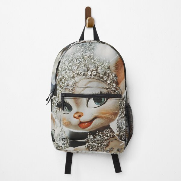 Item preview, Diamond-Crowned Feline Majesty designed and sold by AI-Only Creations.