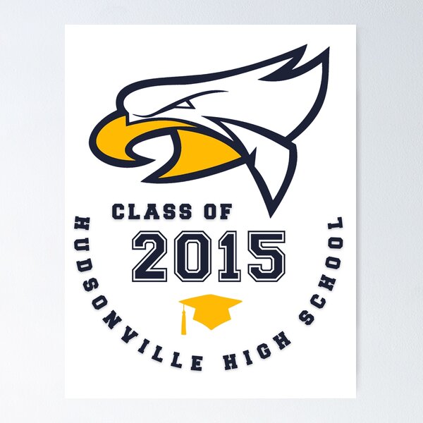 Item preview, HHS Eagle Grad Cap Tee designed and sold by HvilleEagles15.
