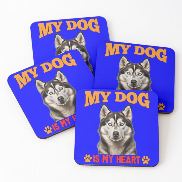 Item preview, Siberian Husky Dog Pet Owner Design My Dog Is My Heart Owner designed and sold by fantasticdesign.