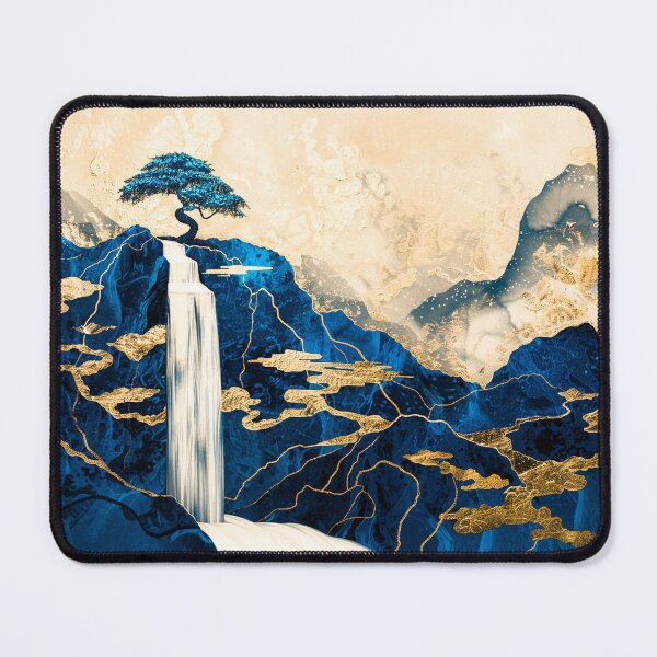 Item preview, Golden and Blue Mountain designed and sold by shirley80935.