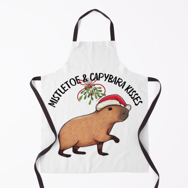 Item preview, Festive Capybara Christmas | Funny Holiday Art for a Cheerful Season designed and sold by MiszungART.