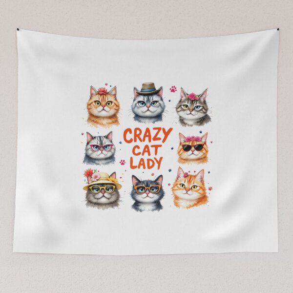 Item preview, CRAZY CAT LADY designed and sold by jkrphoto.