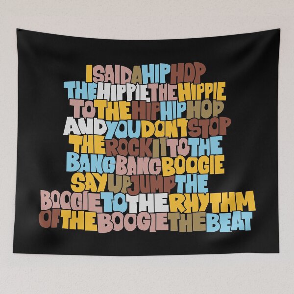 Item preview, "Rapper's Delight" Old School Graffiti Design designed and sold by Boogosh.