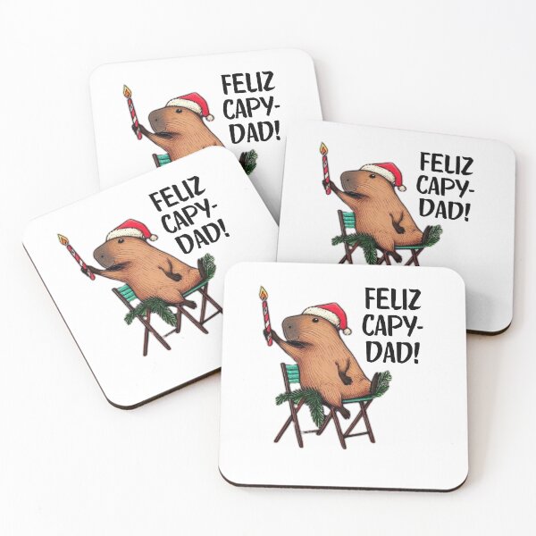 Item preview, Festive Capybara Christmas | Funny Holiday Art for a Cheerful Season designed and sold by MiszungART.