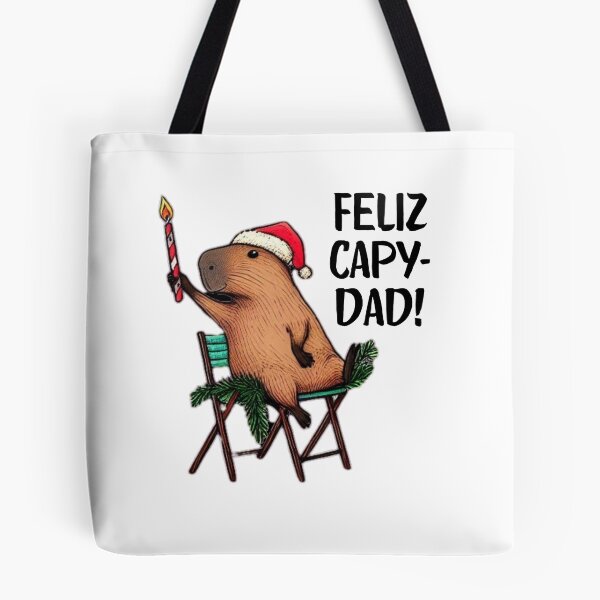 Item preview, Festive Capybara Christmas | Funny Holiday Art for a Cheerful Season designed and sold by MiszungART.