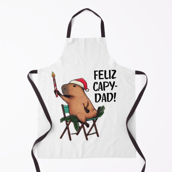 Item preview, Festive Capybara Christmas | Funny Holiday Art for a Cheerful Season designed and sold by MiszungART.