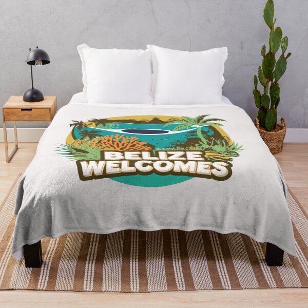 Item preview, Belize Welcomes Flag Map Culture designed and sold by AnimalsDH305.