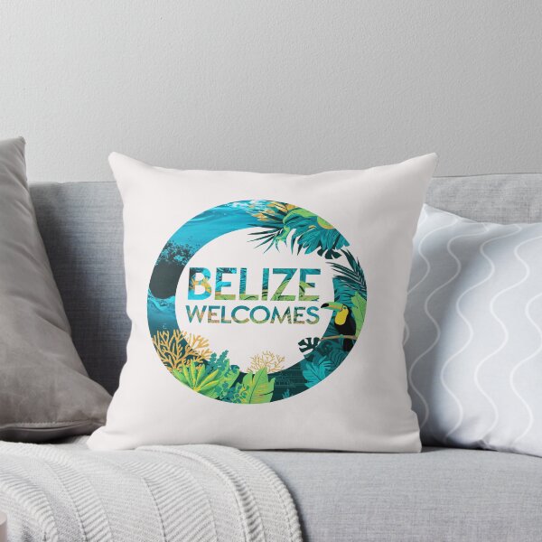 Item preview, Belize Welcomes Flag Map Culture designed and sold by AnimalsDH305.