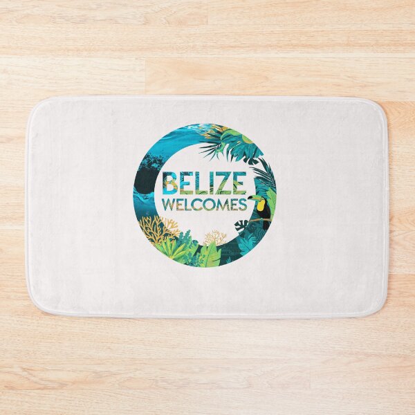 Item preview, Belize Welcomes Flag Map Culture designed and sold by AnimalsDH305.