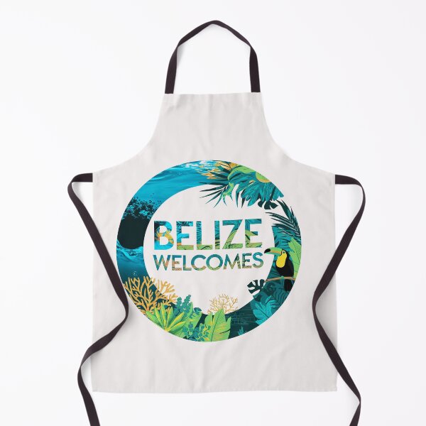 Item preview, Belize Welcomes Flag Map Culture designed and sold by AnimalsDH305.