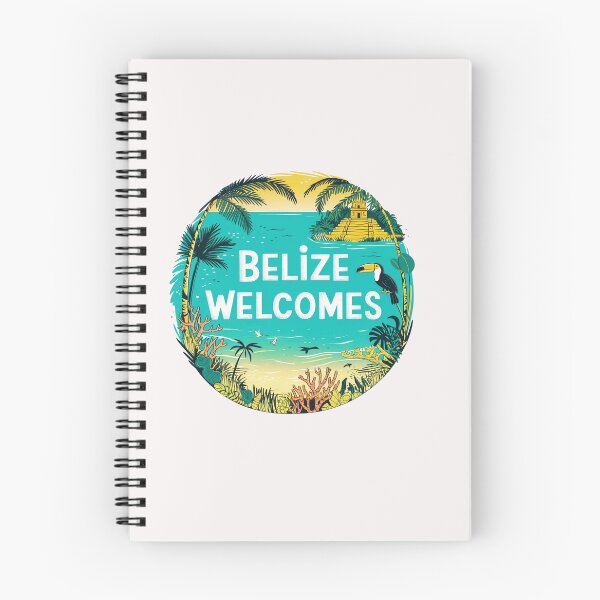 Item preview, Belize Welcomes Flag Map Culture designed and sold by AnimalsDH305.