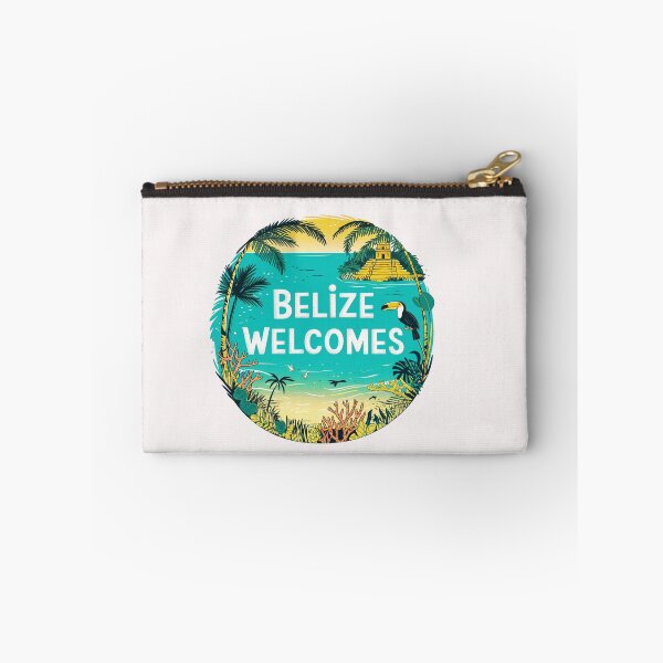 Item preview, Belize Welcomes Flag Map Culture designed and sold by AnimalsDH305.