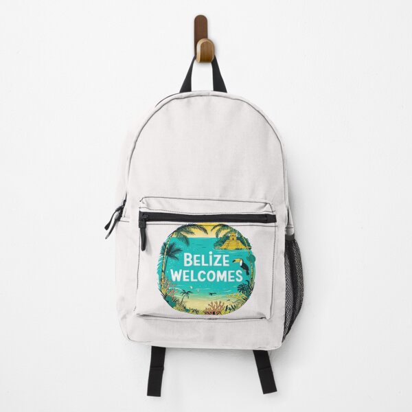 Item preview, Belize Welcomes Flag Map Culture designed and sold by AnimalsDH305.