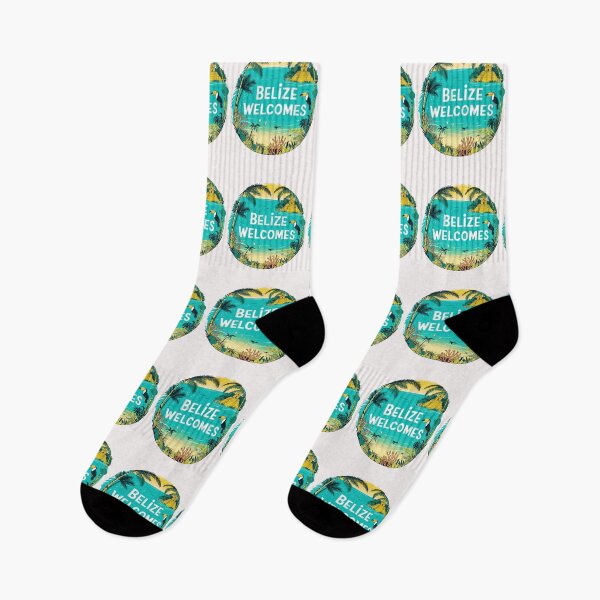 Item preview, Belize Welcomes Flag Map Culture designed and sold by AnimalsDH305.