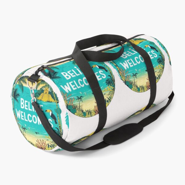 Item preview, Belize Welcomes Flag Map Culture designed and sold by AnimalsDH305.