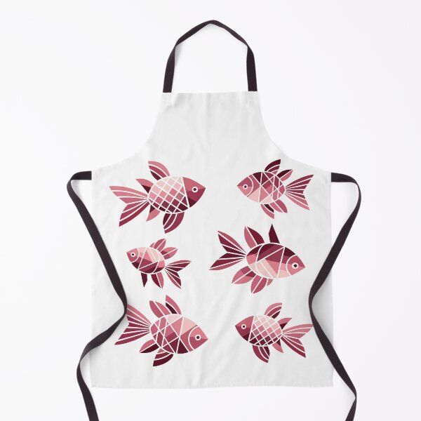 Item preview, Geometric Fish Arrangement - Modern Abstract Design designed and sold by Fikuall.