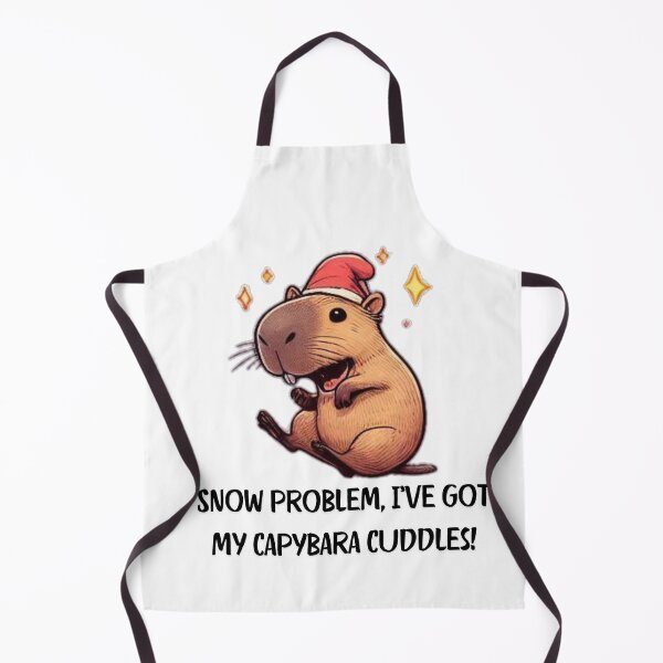 Item preview, Festive Capybara Christmas | Funny Holiday Art for a Cheerful Season designed and sold by MiszungART.