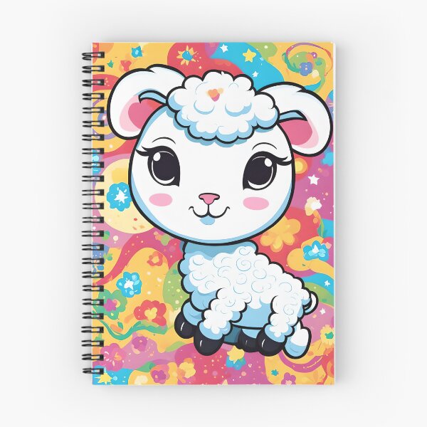 Item preview, Cute lamb on a colorful background designed and sold by lalylaura.