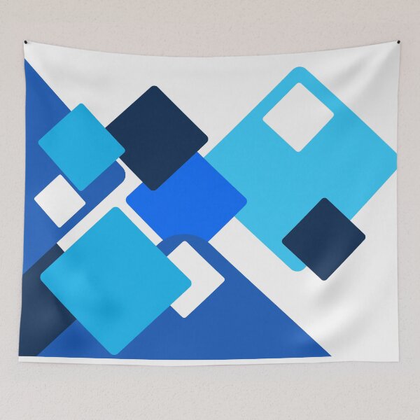 Item preview, Squares Abstract Art designed and sold by Henrylizarraga.