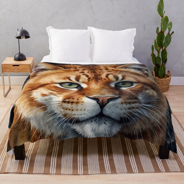 Item preview, Majestic Wildcat Portrait designed and sold by Vitalka-uk.