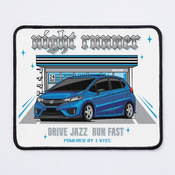 Item preview, Jazz Fit RS Vtec (Blue for white shirt) designed and sold by pjrstudio.