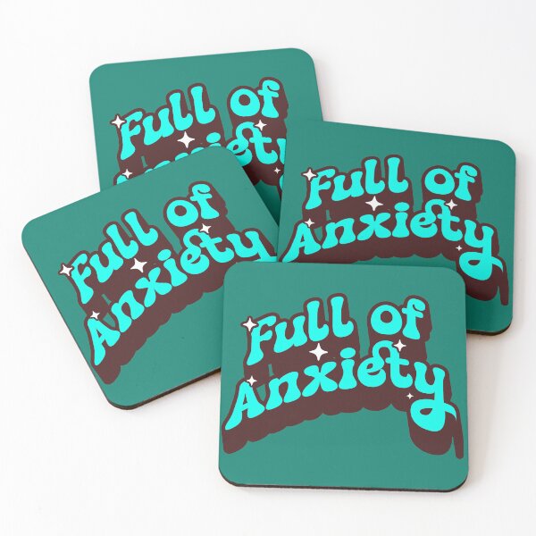 Item preview, Full of Anxiety Funny Mental Health Design designed and sold by Jenaxbelle.