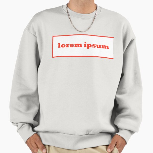 lorem ipsum Premium Oversized Sweatshirt