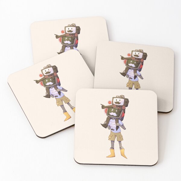Item preview, Grumbot & Ronbot designed and sold by Grafite Gauntlet.