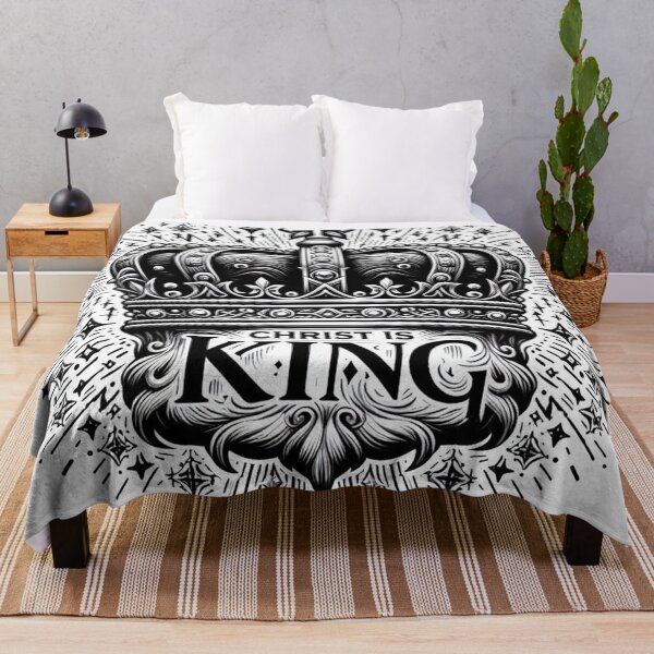 Item preview, Christ is King in White designed and sold by Simplybe1.