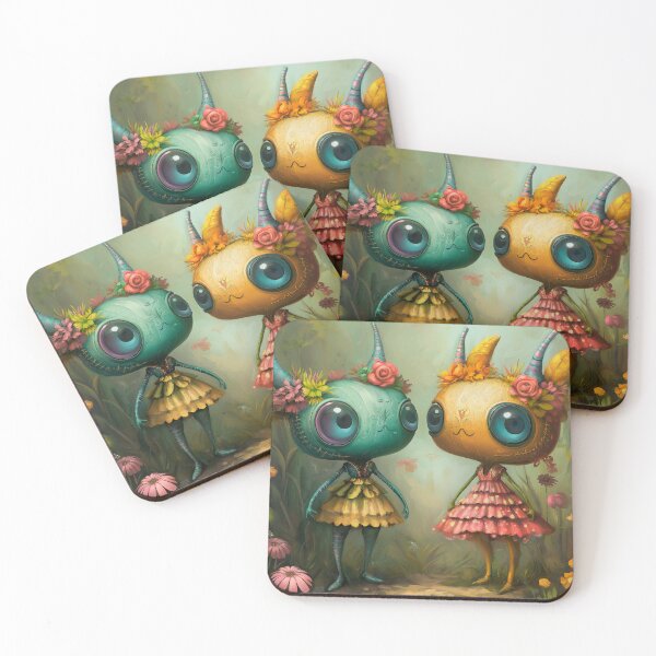 Item preview, The Curious Creatures of Bloomwood. Pop Surrealism Art inspired by Mark Ryden. Lowbrow art.. designed and sold by Piagor.