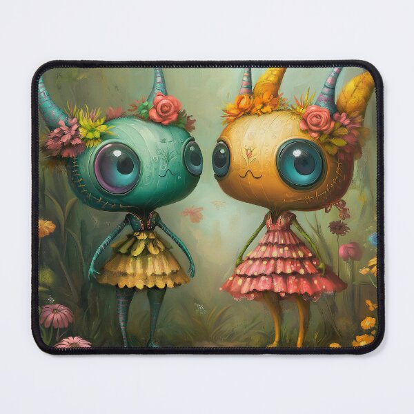 Item preview, The Curious Creatures of Bloomwood. Pop Surrealism Art inspired by Mark Ryden. Lowbrow art.. designed and sold by Piagor.
