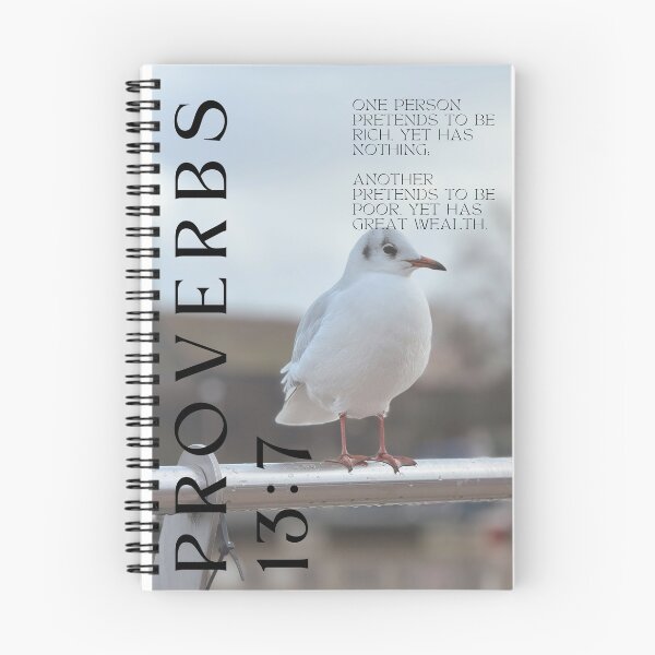 Item preview, Proverbs 13:7 designed and sold by darkskinbender.