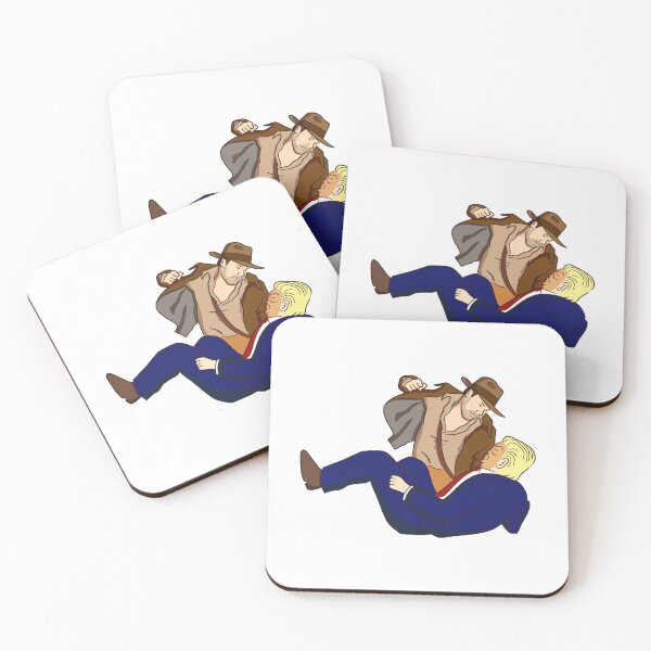 Item preview, Archaeologist vs. Blonde Politician designed and sold by AJ "The Maverick" Boulund.